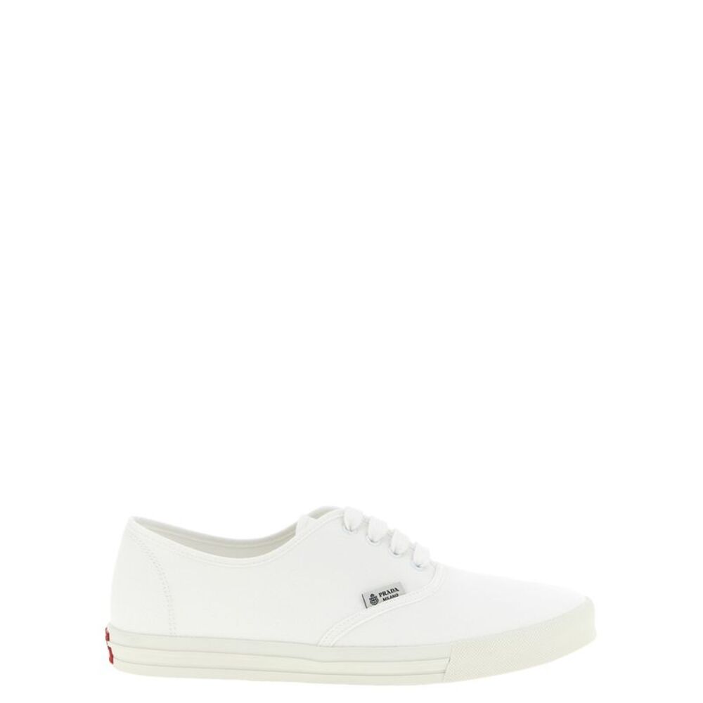 Prada Men Cotton Drill Sneakers